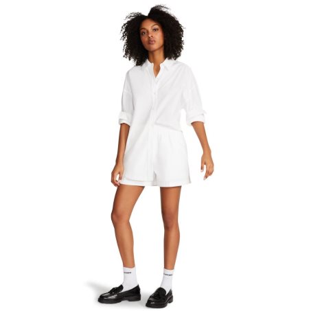 White Steve Madden Tish Women's Shorts | PH 7308ASU